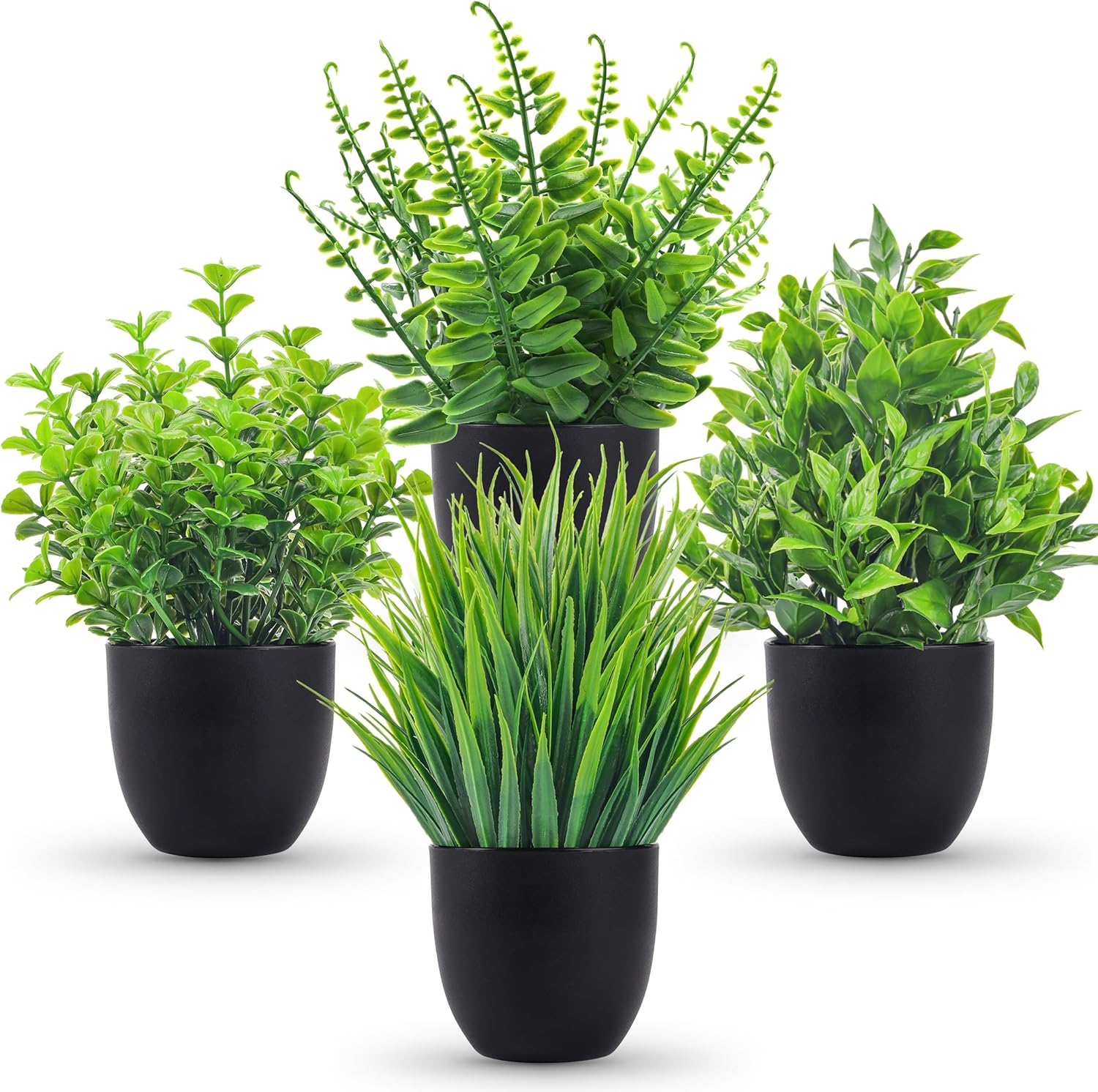 Green Faux Plant — Green