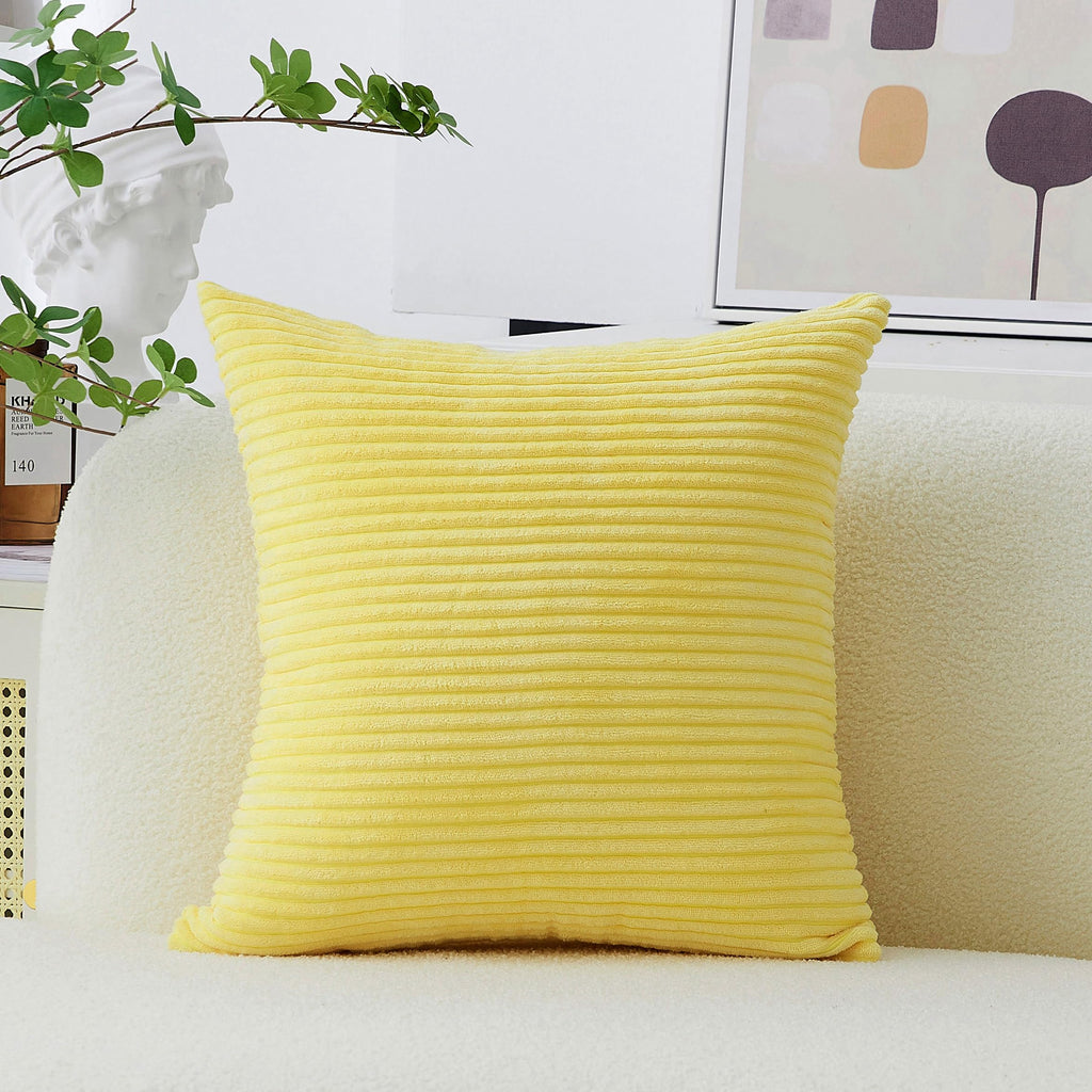 Boho Beige Throw Pillow Cover — 20"