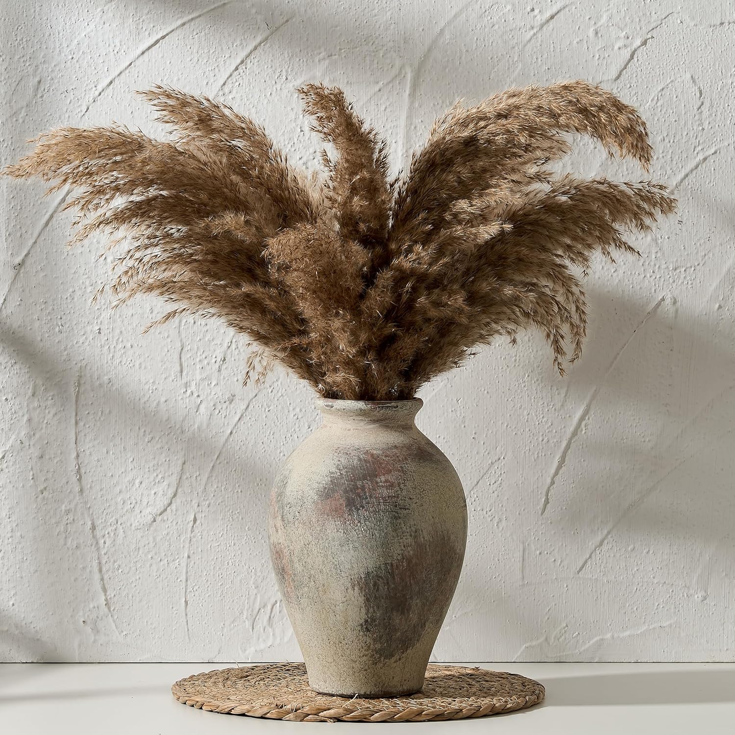 Boho Beige Flower Vase — 6" — 1009-terra