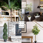Rattan Faux Plant — 5" - View 5