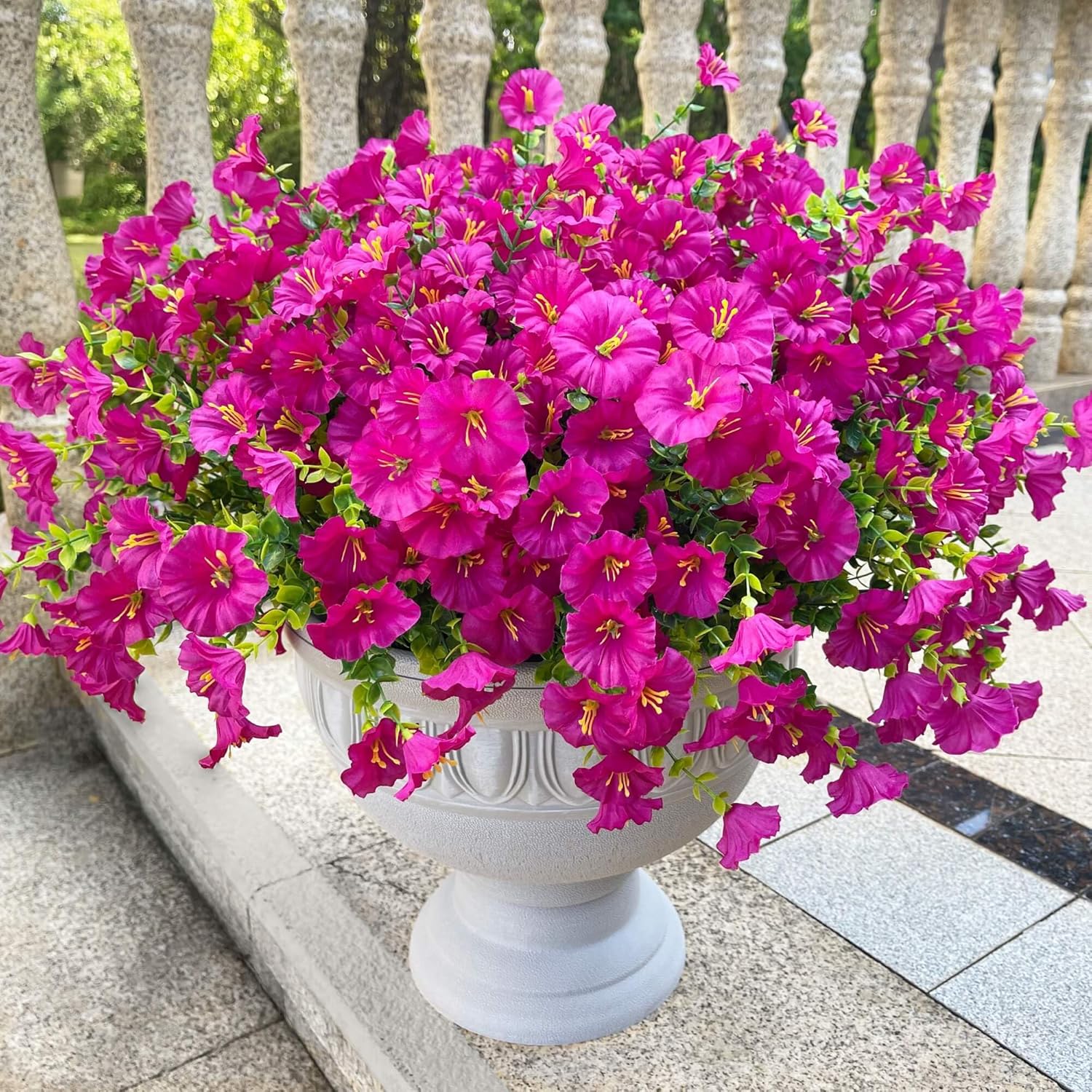 Orange Artificial Plant — Fuchsia
