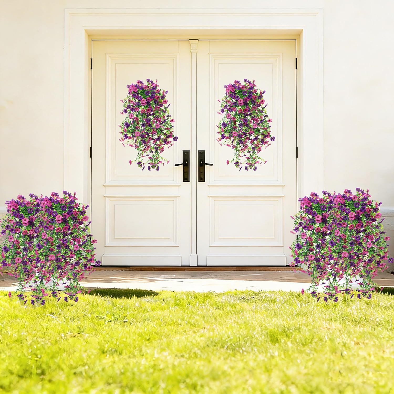 Purple Artificial Plant - View 7