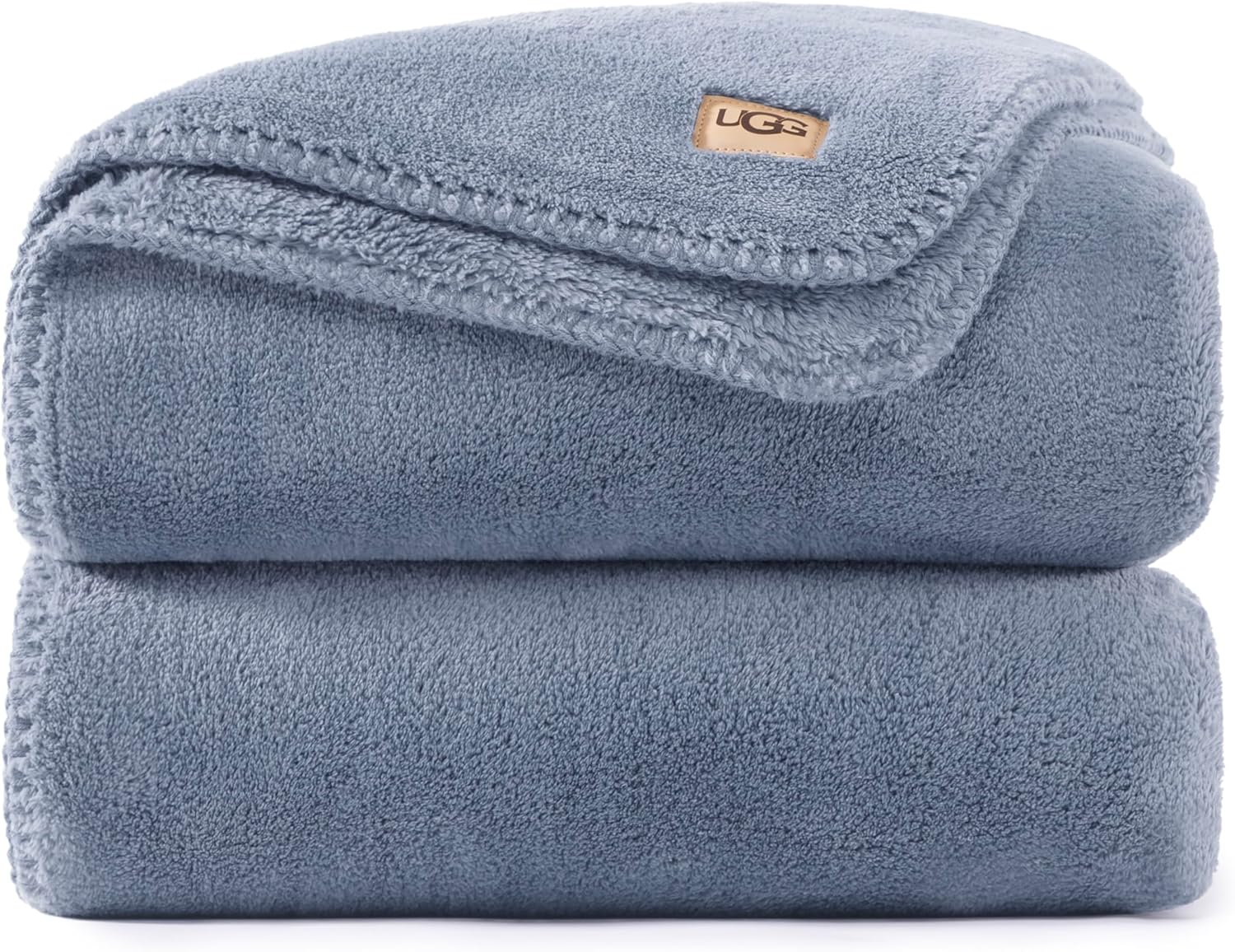 Luxe Blue Throw Pillow — Full/Queen