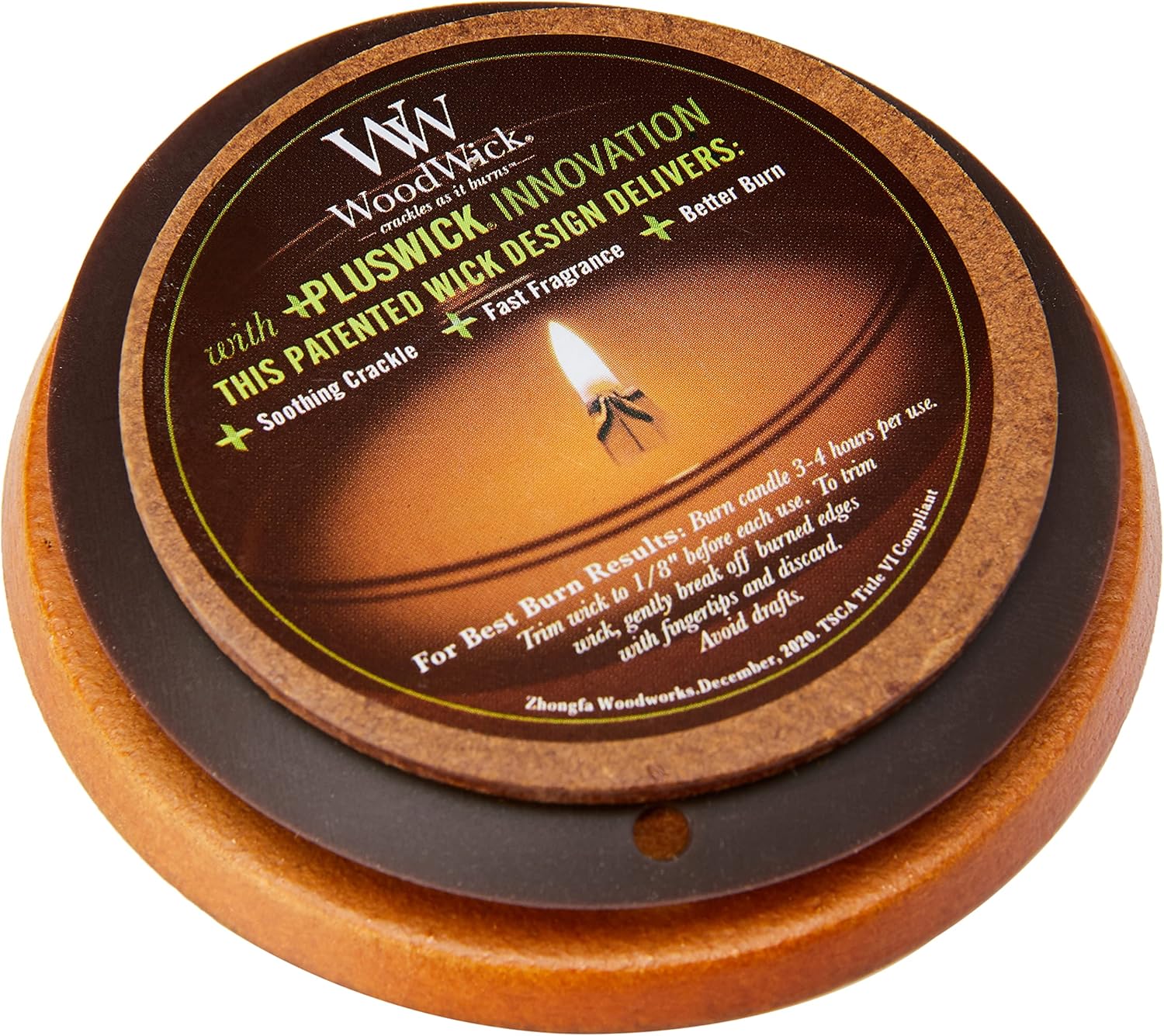 Wood Candle - View 4