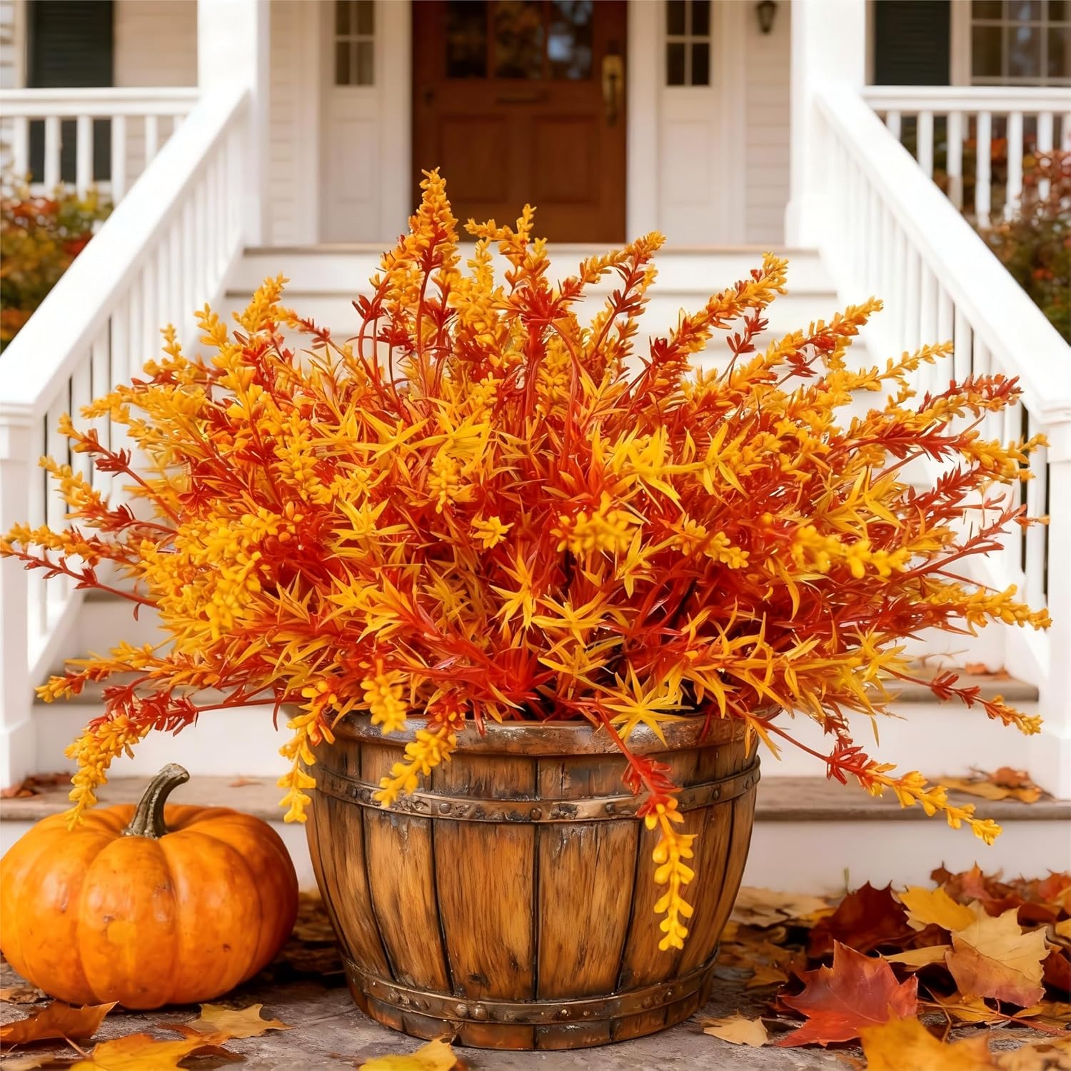 Orange Artificial Plant — Orange