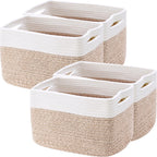 Boho Brown Storage Basket — Set of 4 — Brown