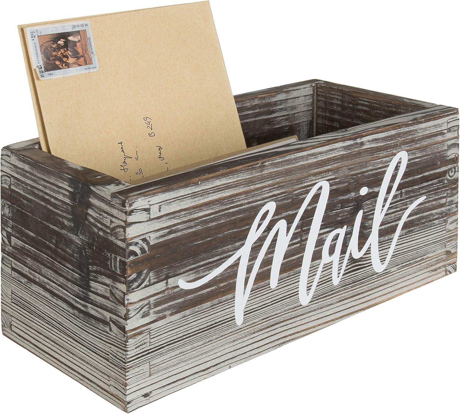Brown Storage Basket — Torched Brown