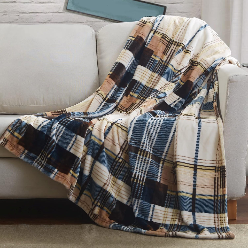 Farmhouse Beige Throw Pillow — 50x60 — 90x90