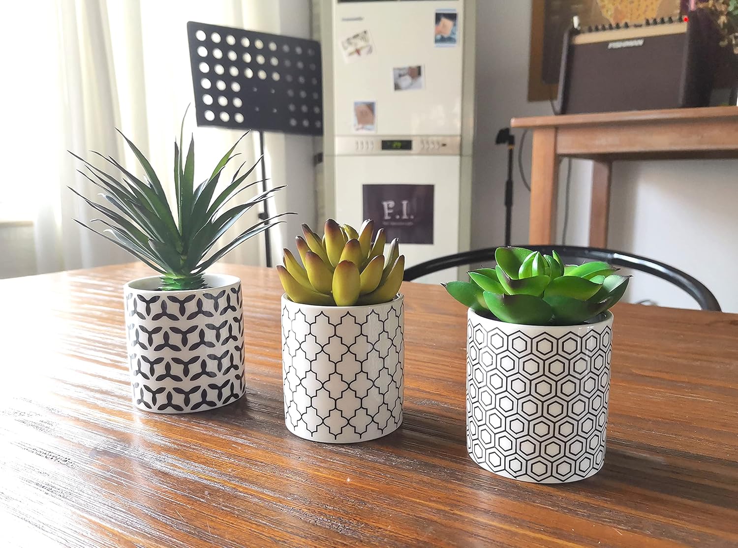 Ceramic Faux Plant — 3" - View 4