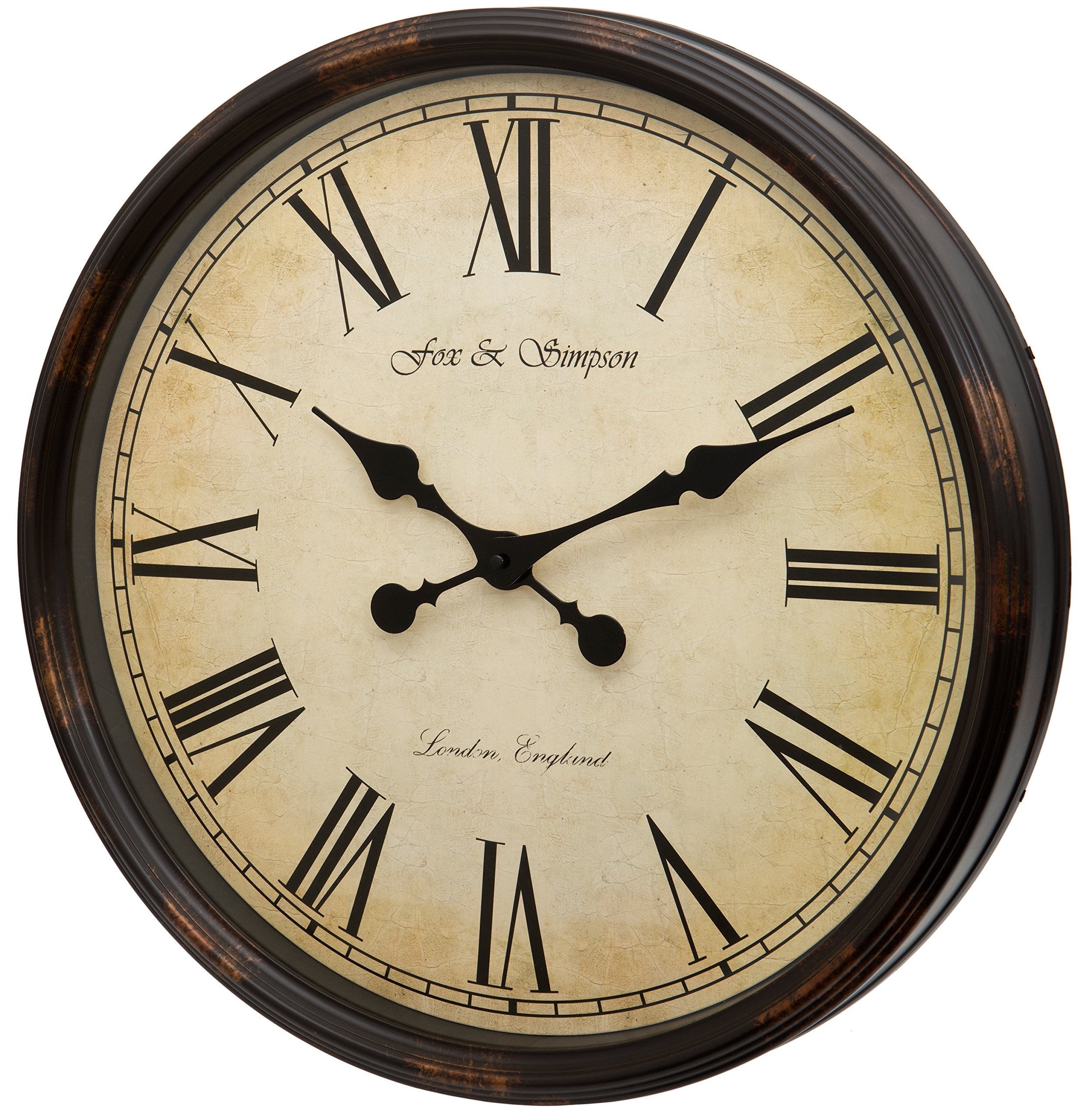Black Wall Clock