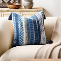 Tufted Boho Beige Throw Pillow Cover — 20" — 20" x 20" (Pack of 1)