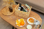 Rectangular Beige Basket — 14.5" - View 9