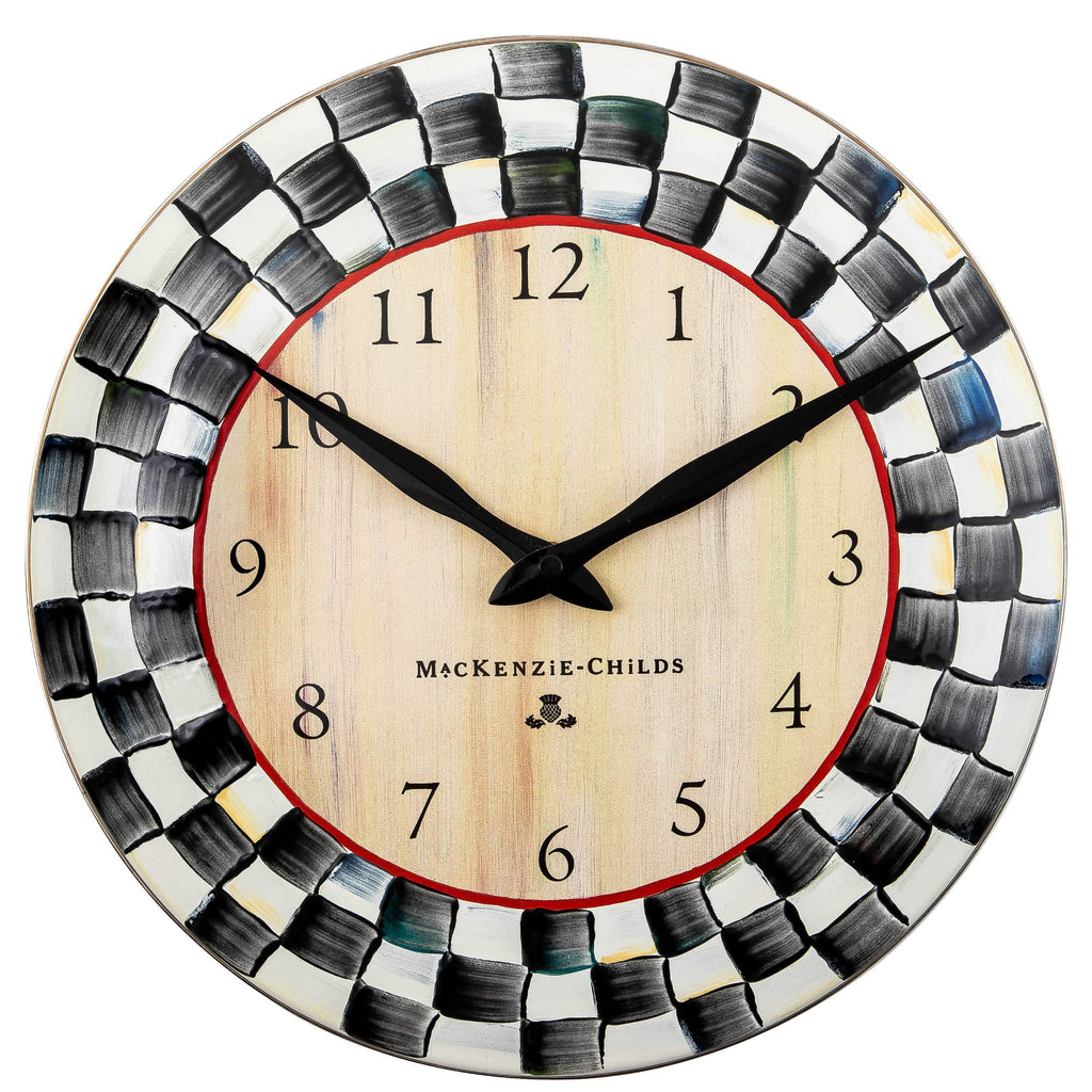 Purple Wall Clock
