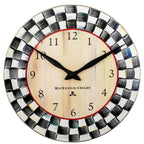 Purple Wall Clock