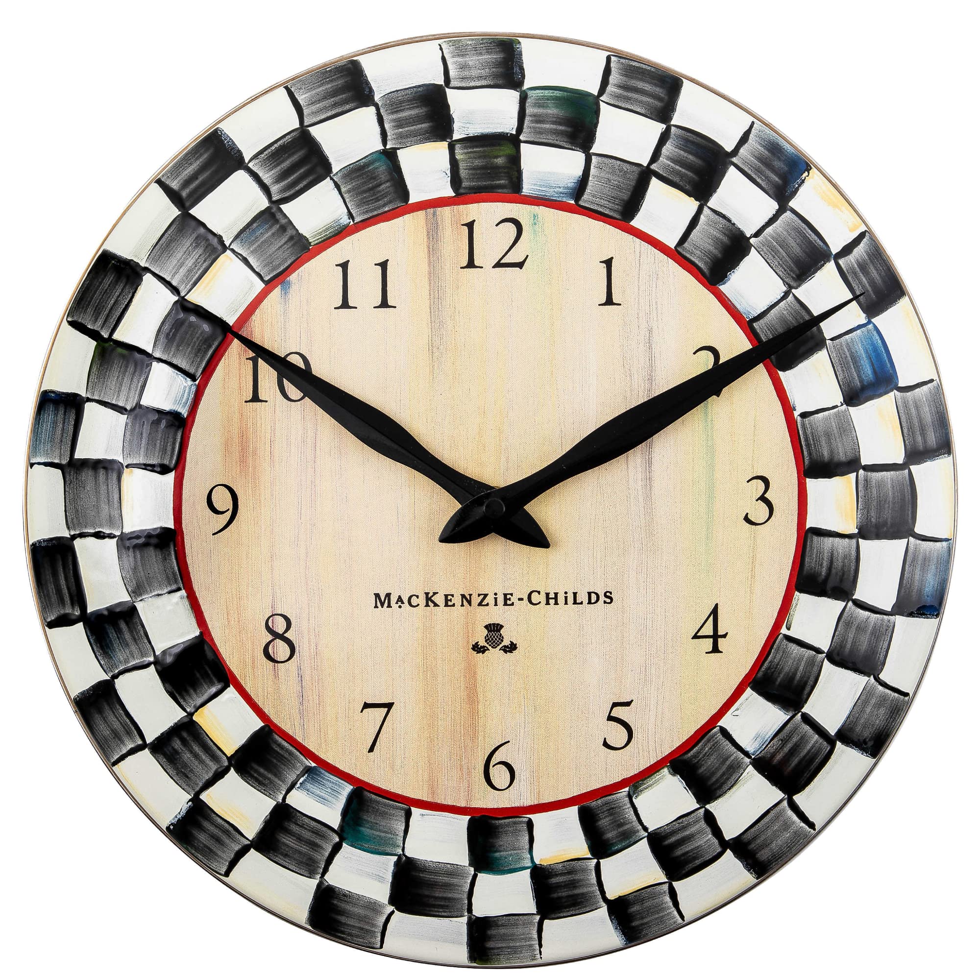 Purple Wall Clock