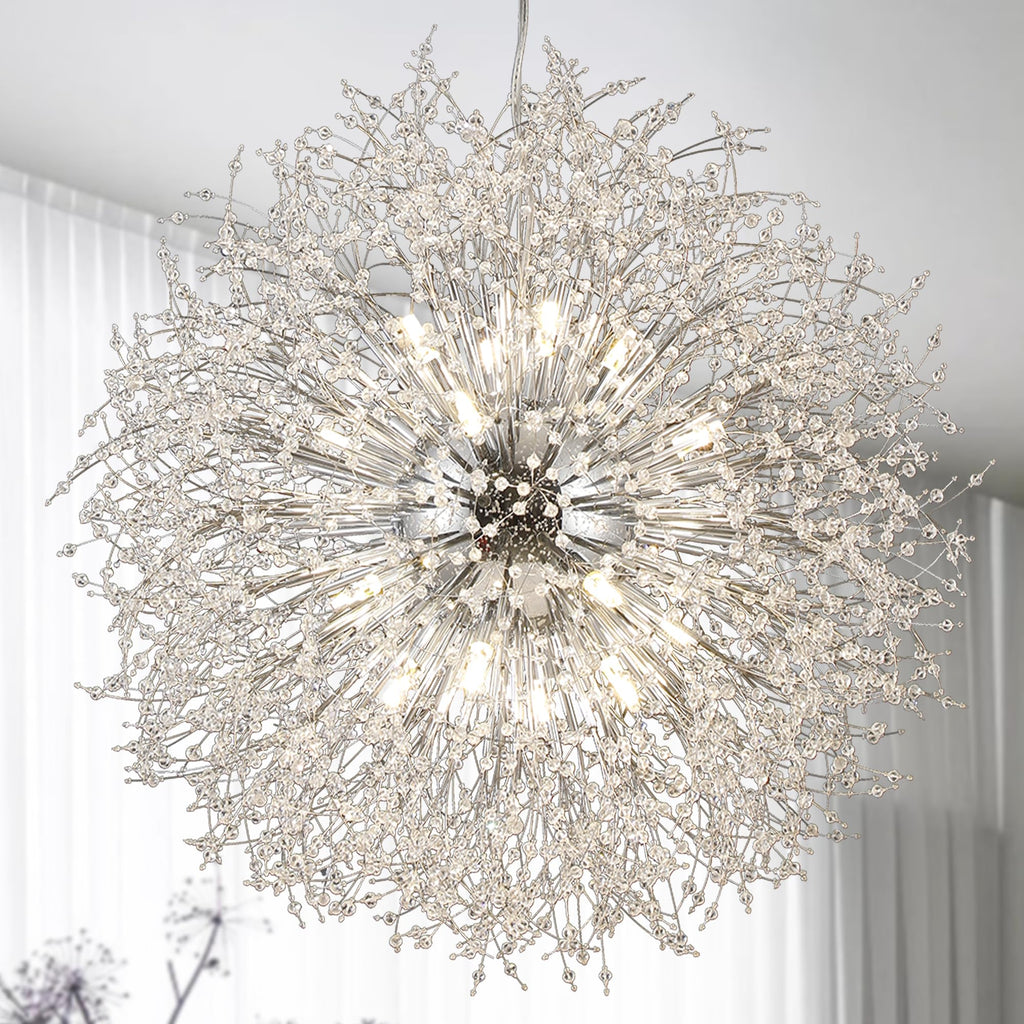 Luxe Gold Chandelier — 24-Light