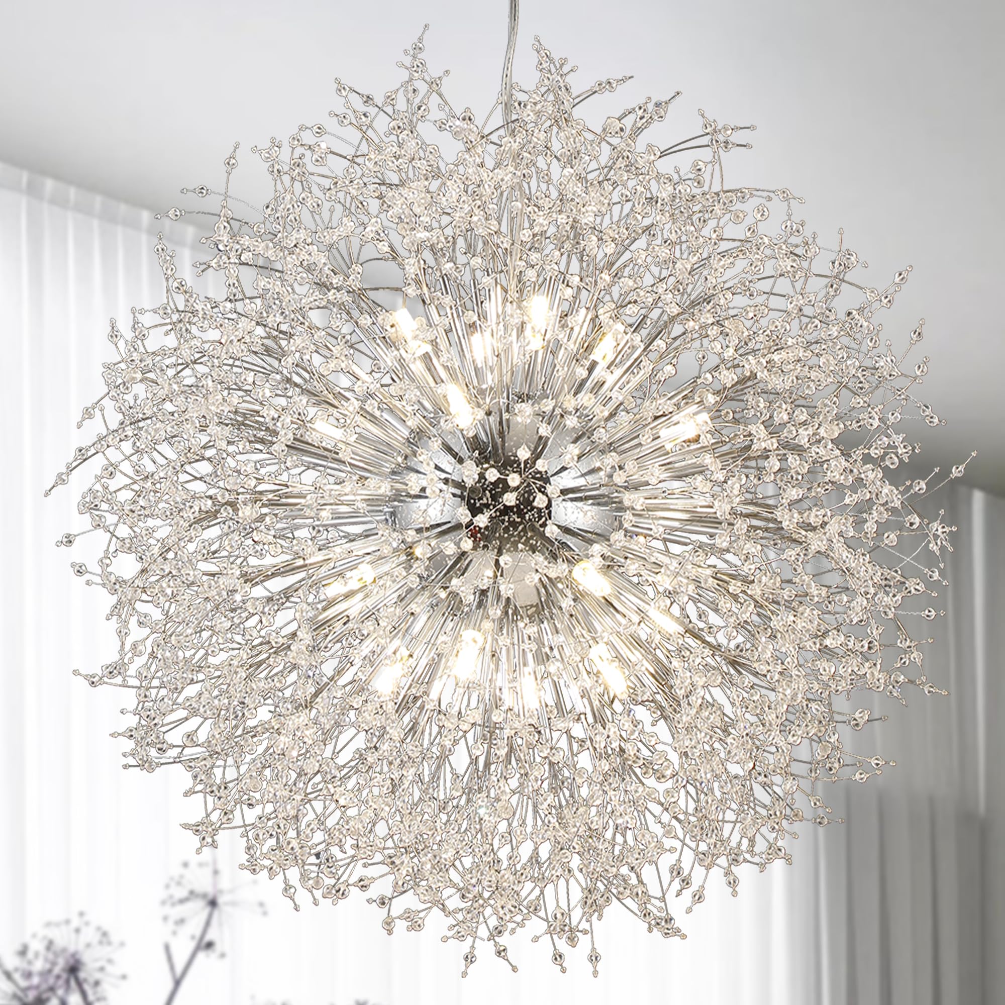 Luxe Gold Chandelier — 24-Light