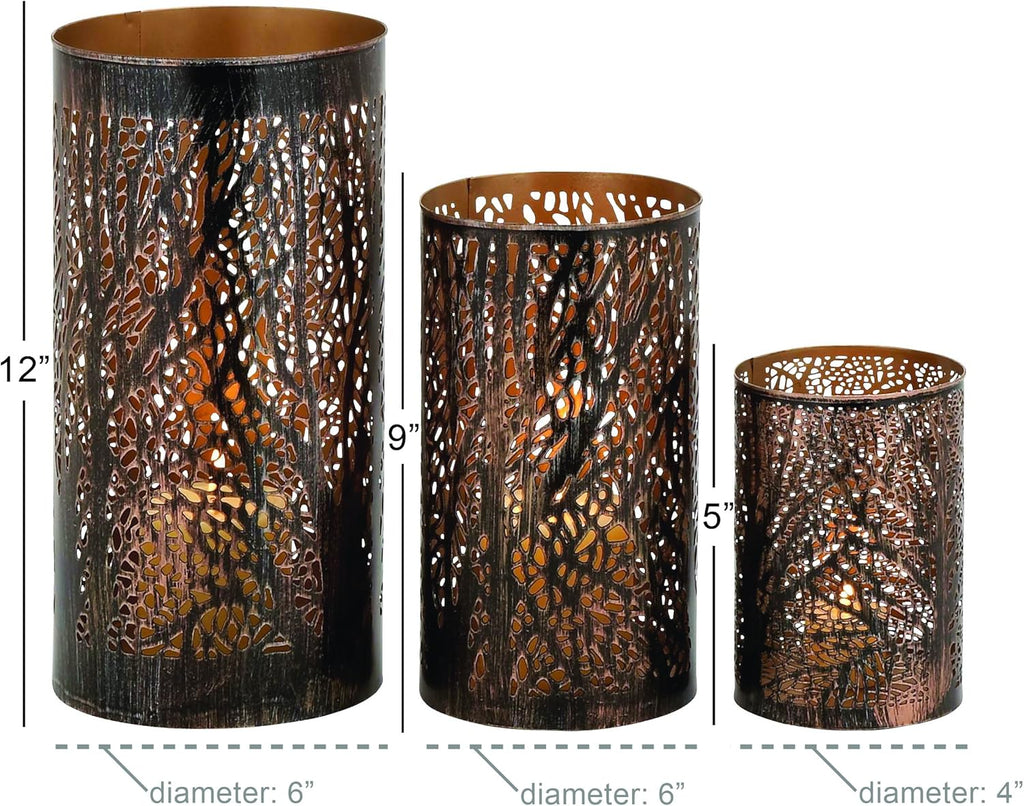 Luxe Metal Candle — 12" - View 6