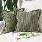 Boho Beige Throw Pillow Cover — 24"