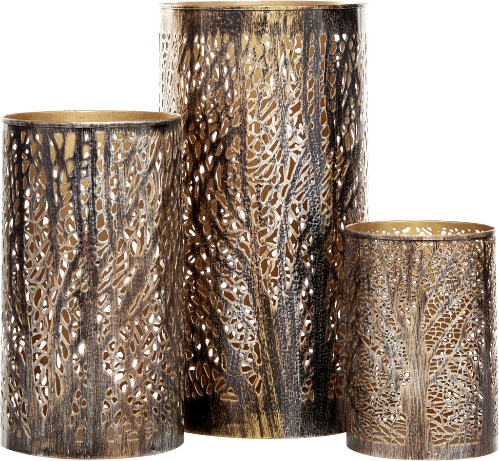 Luxe Metal Candle — 12" - View 4