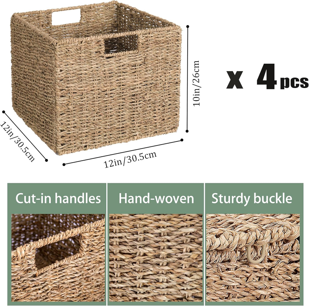 Rattan Storage Basket — 12x12 - View 5