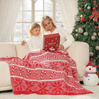 Red Throw Pillow — 50" - View 5