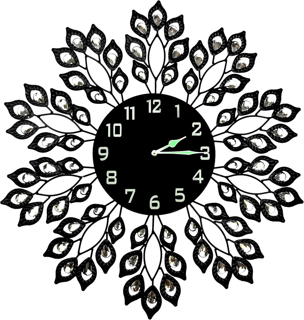 Black Wall Art — Black Clock/Night Dial