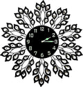 Black Wall Art — Black Clock/Night Dial