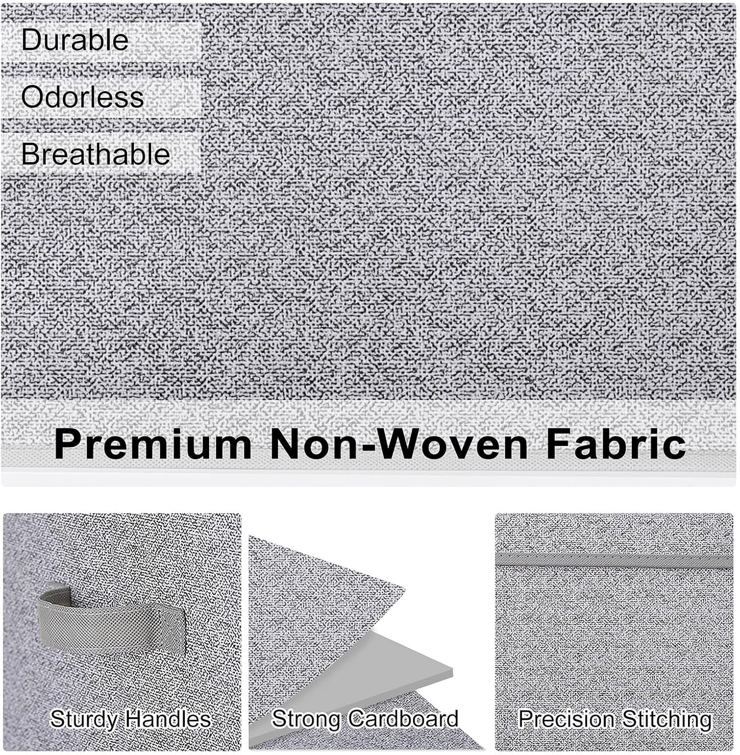 Beige Storage Bin - View 5