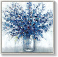 Blue Canvas Wall Art — 24" — 30"L x 30"W
