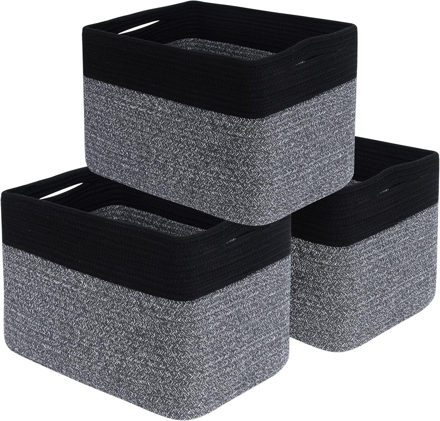 Boho Beige Vase — Black & Dark Grey