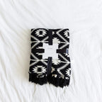 Knit Boho Fabric Throw Pillow — 60" - View 9