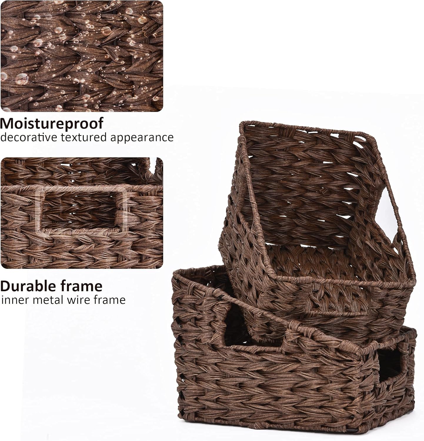 Boho Beige Storage Bin — 2x10 - View 4