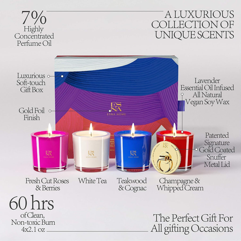 Soy Luxe Wax Scented Candle - View 4
