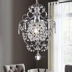 Farmhouse Gold Chandelier — 1-Light