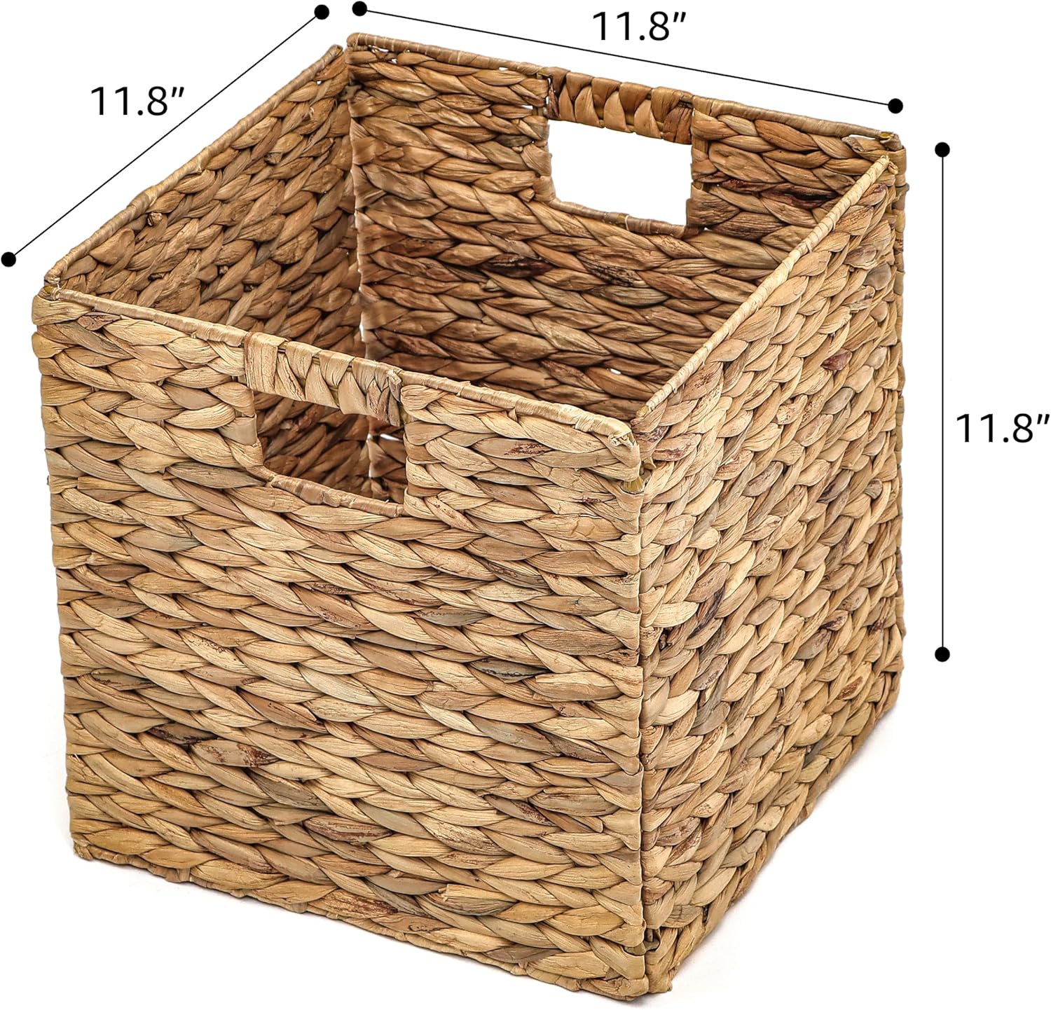 Metal Storage Basket — 12" - View 2