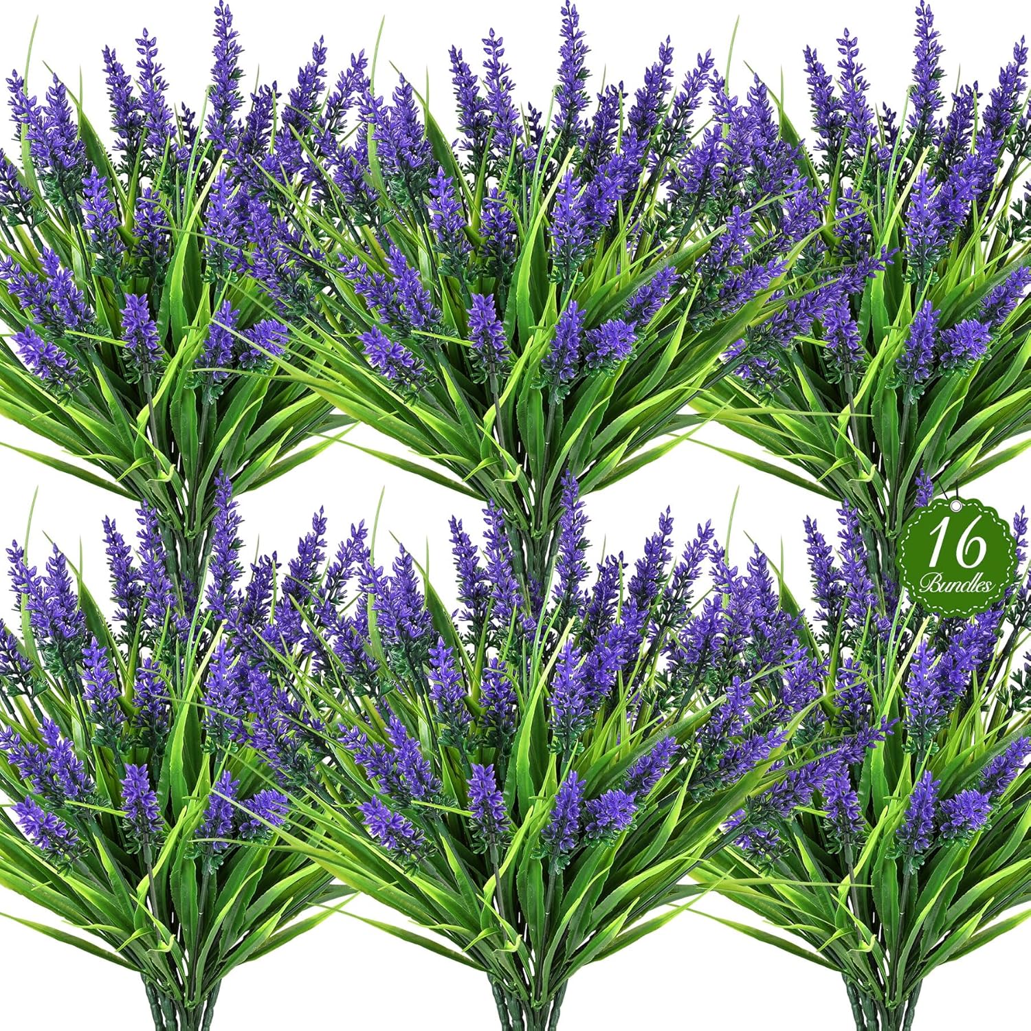 Blue Artificial Plant — Purple