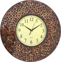 Black Wall Clock — 19" — Lp75 - Black Cement