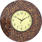 Black Wall Clock — 19" — Lp75 - Black Cement