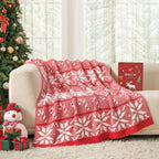 Red Throw Pillow — 50"
