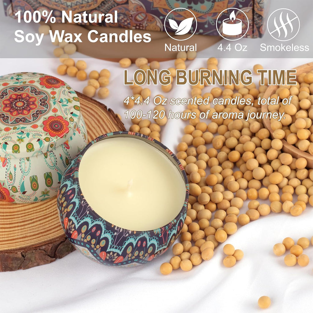 Soy Wax Wax Scented Candle - View 3