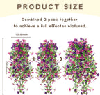 Purple Artificial Plant - View 2