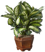Luxe Wood Faux Plant