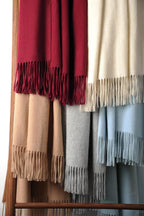 Beige Throw Pillow - View 9