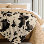 Black Throw Pillow — 60" - View 5