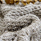 Oversized Beige Throw Pillow — 60" - View 3