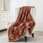 Velvet Luxe Beige Throw Pillow