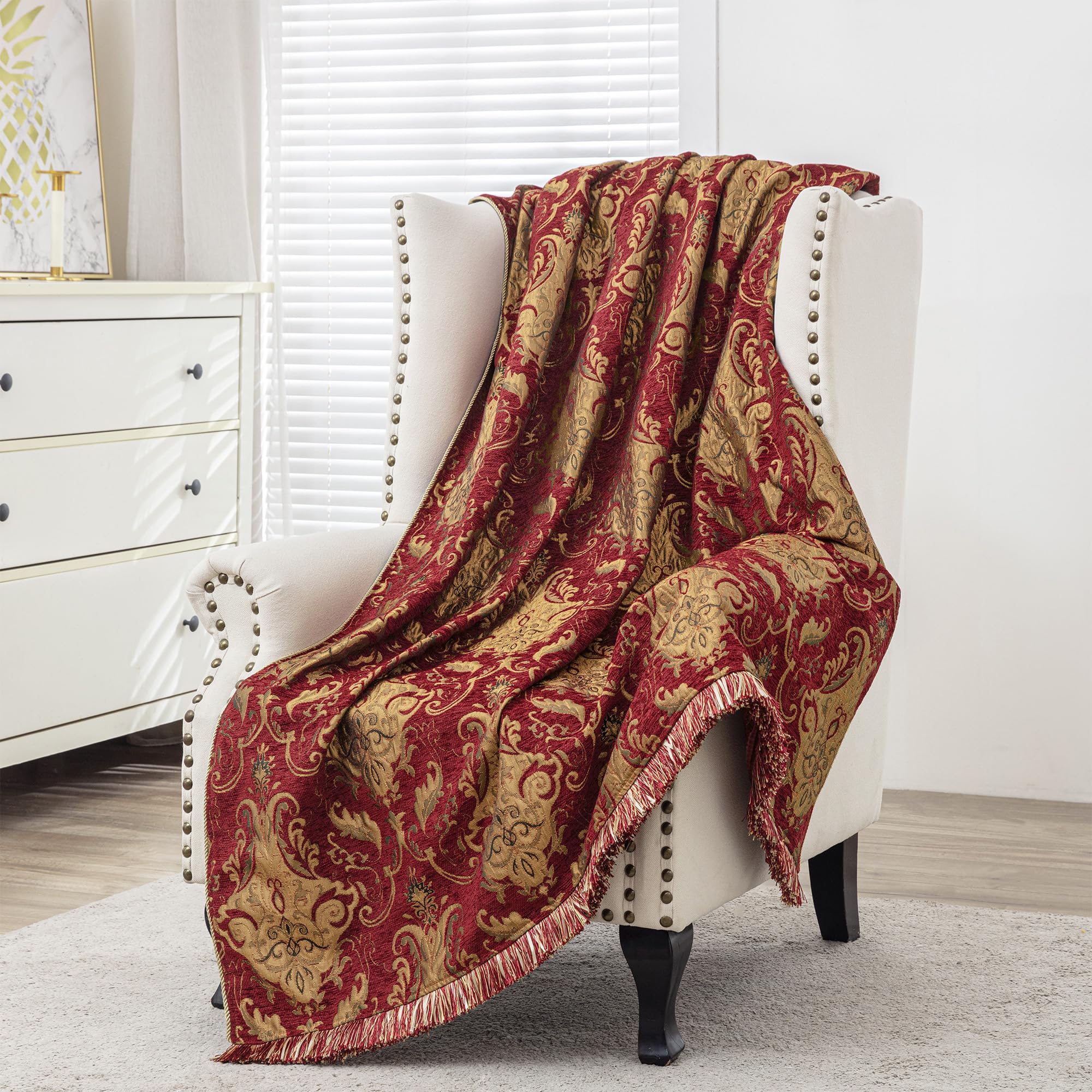 Velvet Luxe Beige Throw Pillow