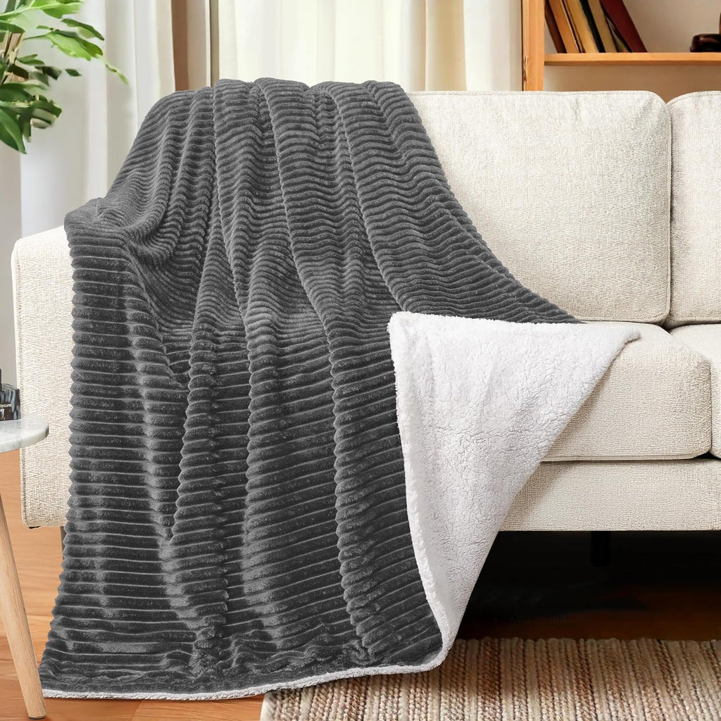 Beige Throw Pillow — 80" - View 3