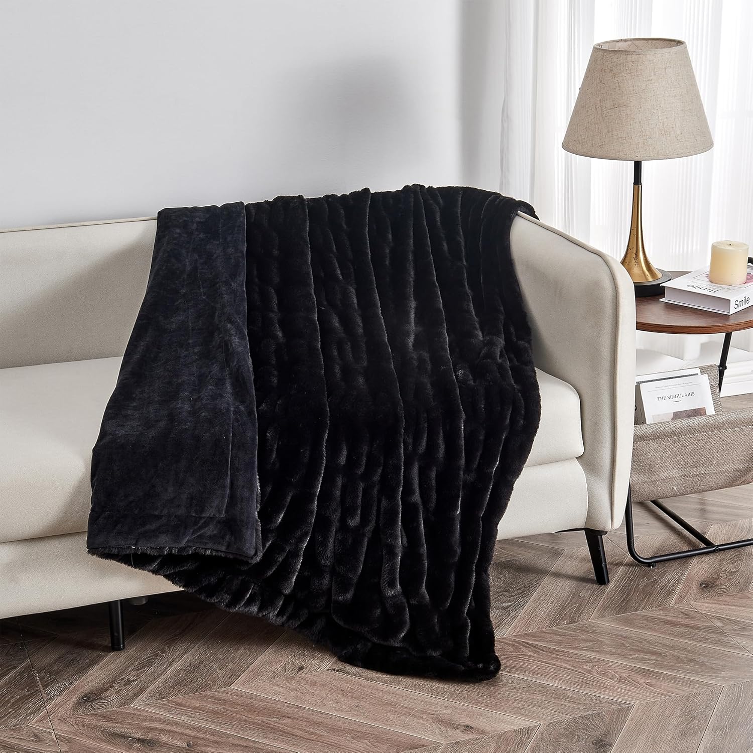 Fabric Throw Pillow — 50" - View 6